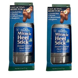 2-Pack Miracle Heel Stick with Aloe Vera Gel